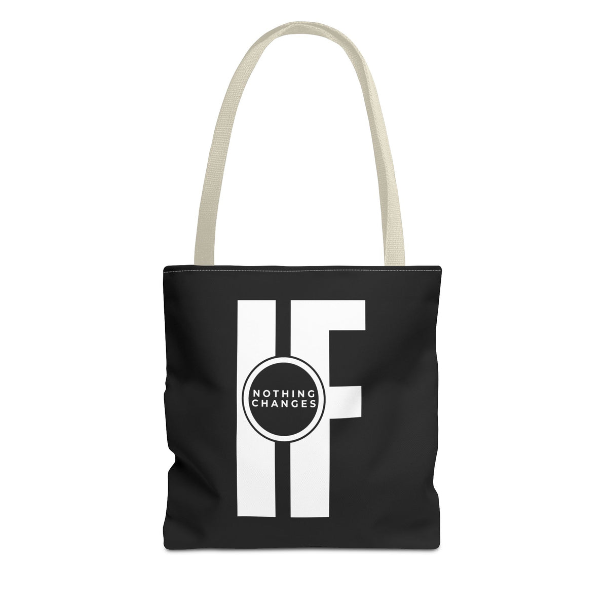 "If Nothing Changes" Inspiring Tote Bag