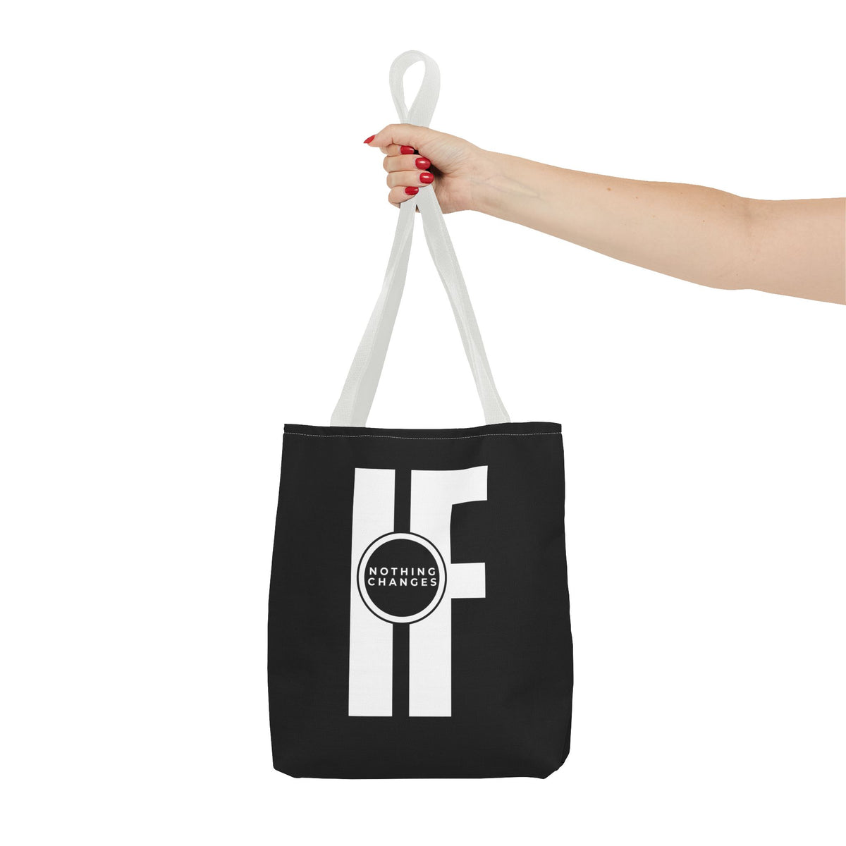 "If Nothing Changes" Inspiring Tote Bag