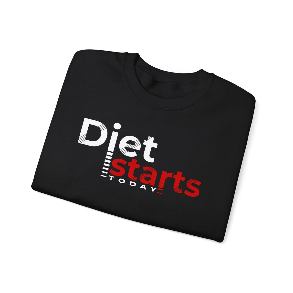 Diet Starts Today Sweatshirt - Unisex Heavy Blend Crewneck