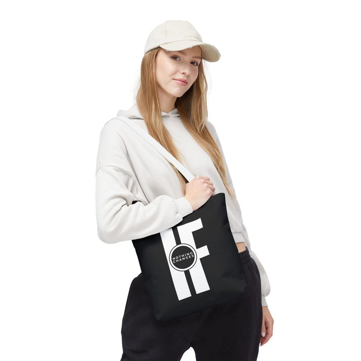 "If Nothing Changes" Inspiring Tote Bag
