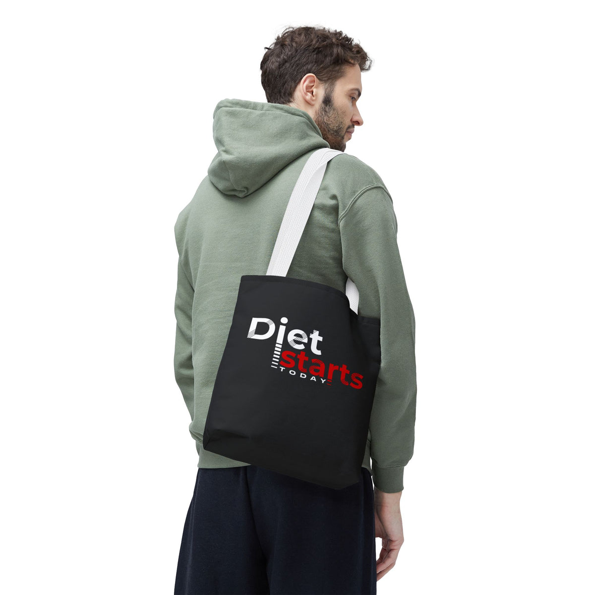 Diet Starts Today Tote Bag