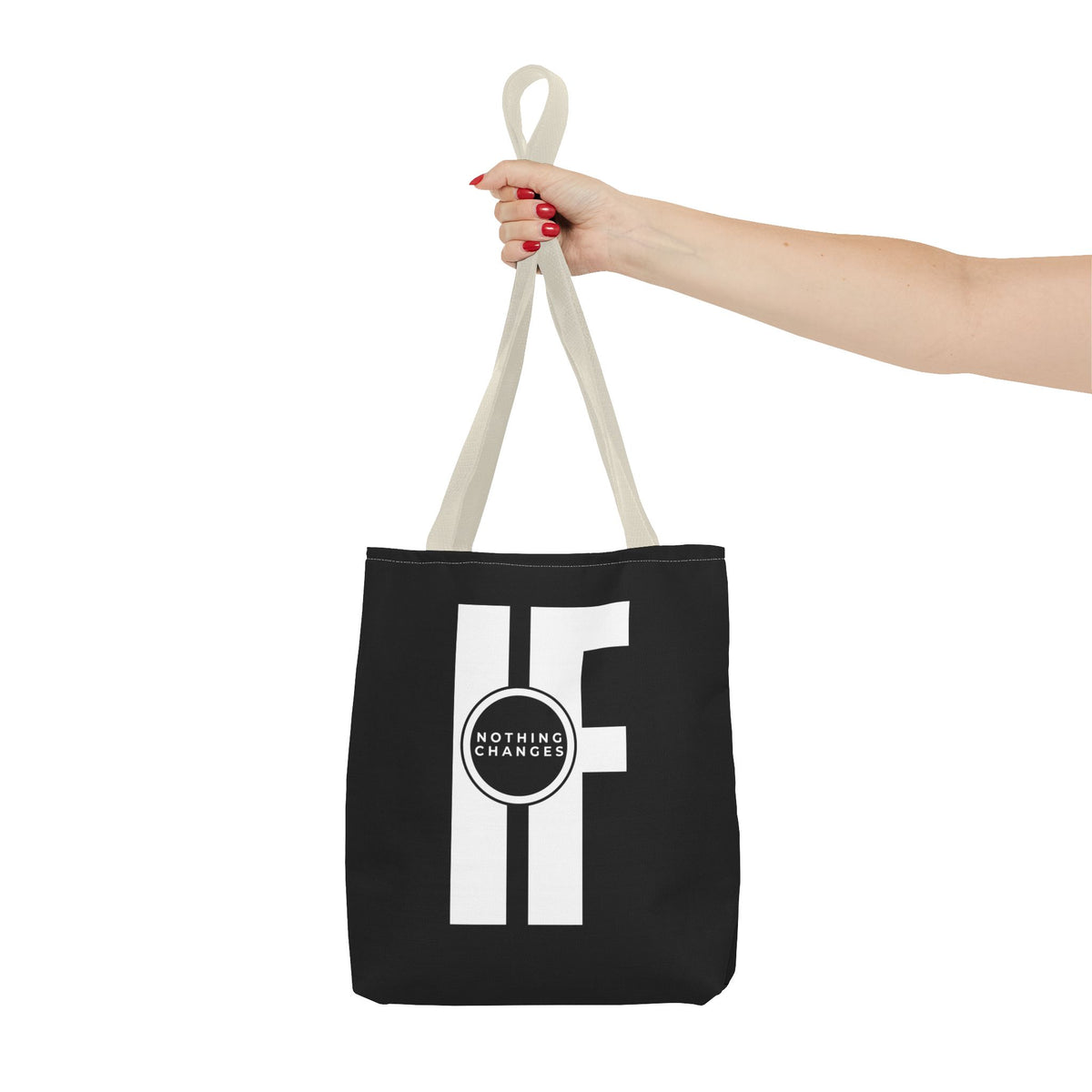 "If Nothing Changes" Inspiring Tote Bag