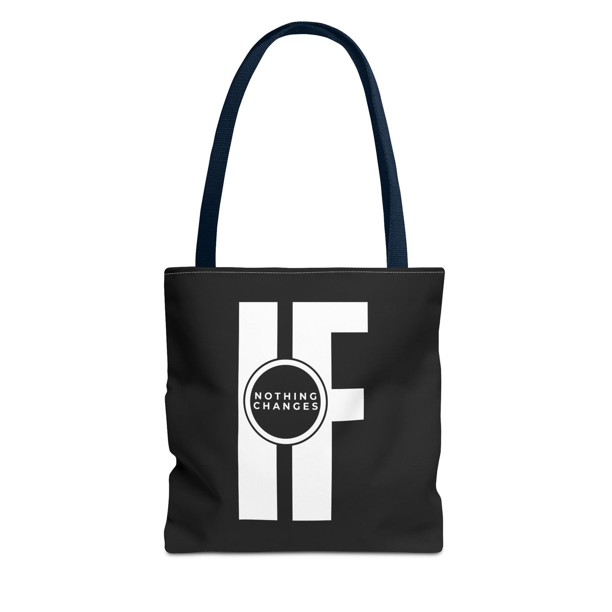 "If Nothing Changes" Inspiring Tote Bag