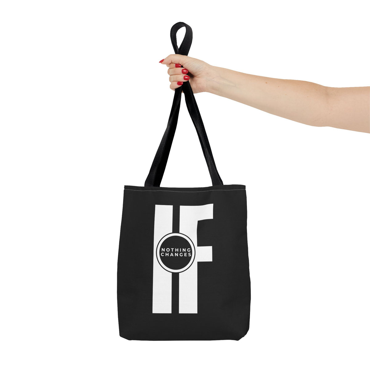 "If Nothing Changes" Inspiring Tote Bag