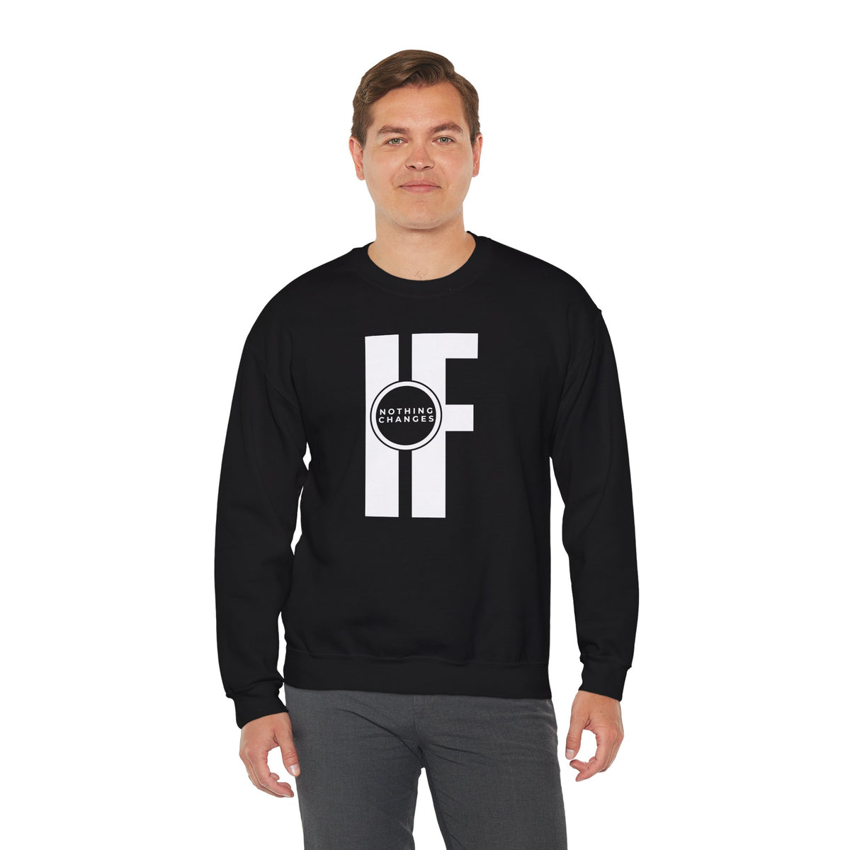 If Nothing Changes Unisex Heavy Blend™ Crewneck Sweatshirt