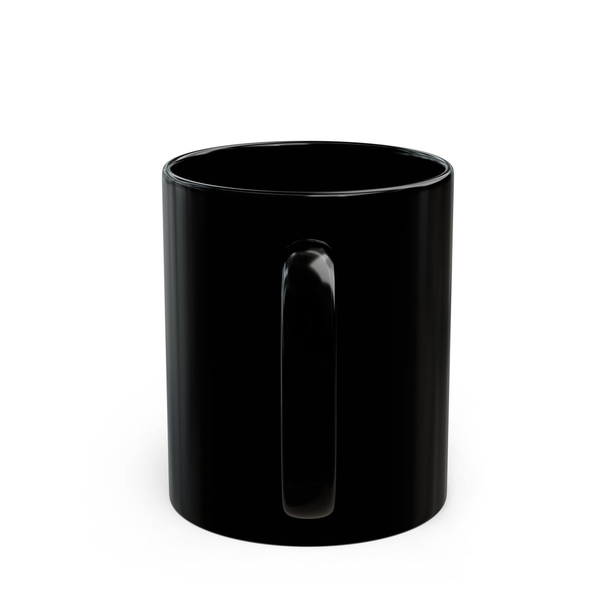 'One Is Too Many' Coffee Cup - Inspirational Black Mug -  for Motivation & Reflection