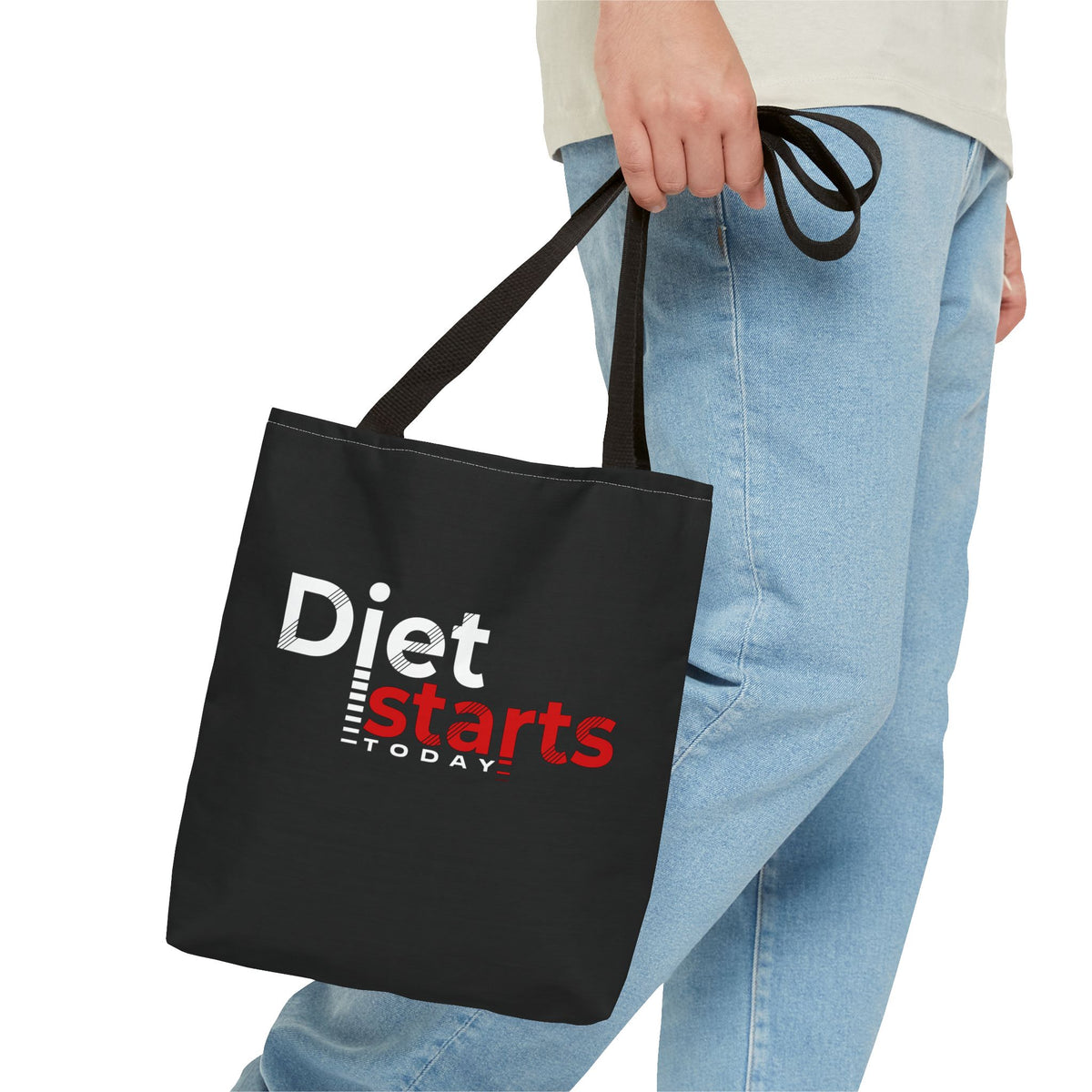 Diet Starts Today Tote Bag