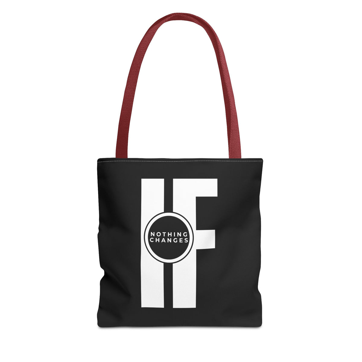 "If Nothing Changes" Inspiring Tote Bag