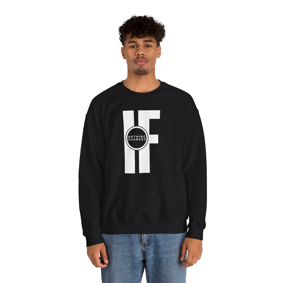 If Nothing Changes Unisex Heavy Blend™ Crewneck Sweatshirt