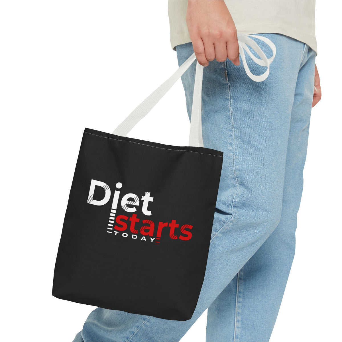 Diet Starts Today Tote Bag