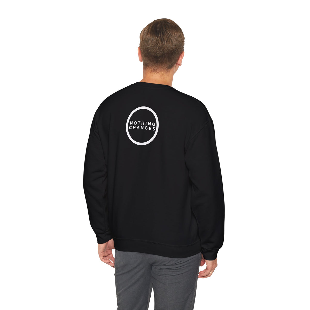 If Nothing Changes Unisex Heavy Blend™ Crewneck Sweatshirt