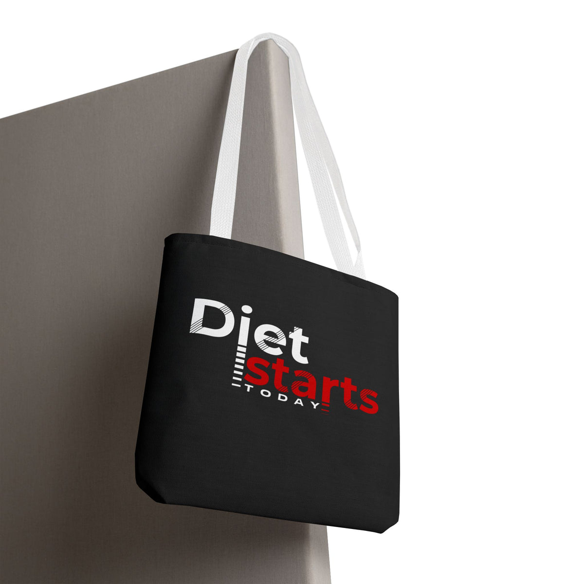 Diet Starts Today Tote Bag