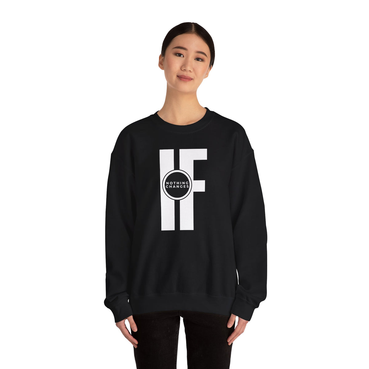 If Nothing Changes Unisex Heavy Blend™ Crewneck Sweatshirt