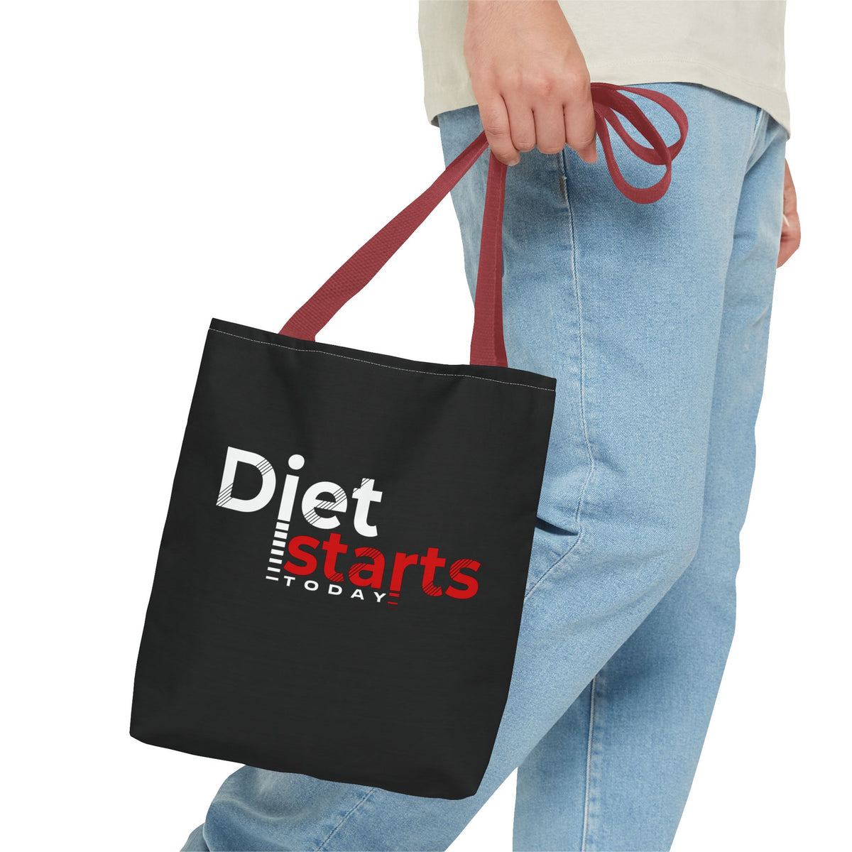 Diet Starts Today Tote Bag