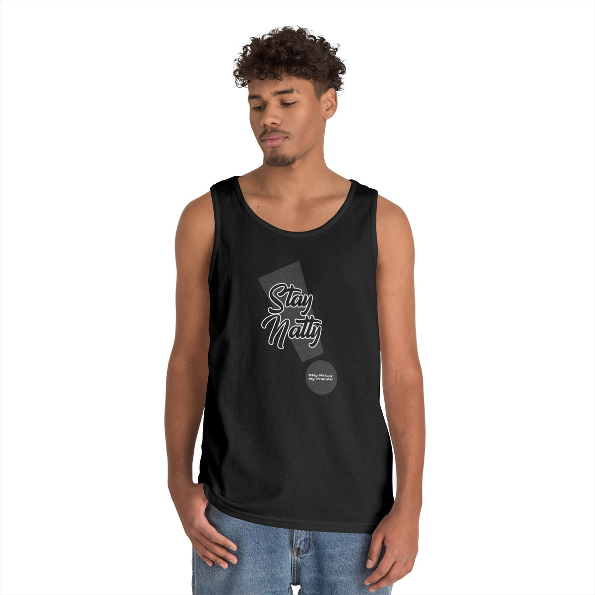 Stay Nauty Unisex Heavy Cotton Tank Top - Trendy Summer Apparel
